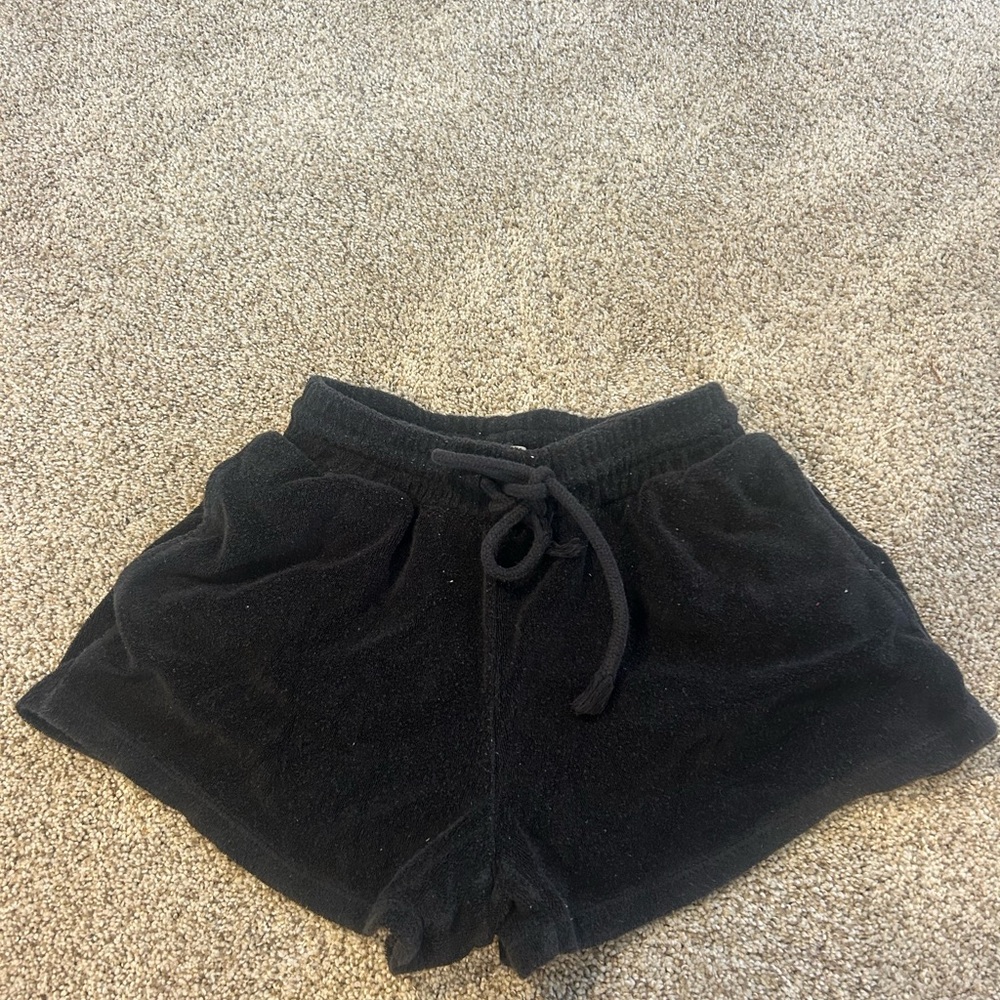 ARITZIA wilfred free black loungewear shorts